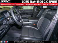 The 2025 RAM 1500 Sport 4x4 Crew Cab 5'7" Box is a brand new truck, available at Stony Plain Chrysle... (image 6)
