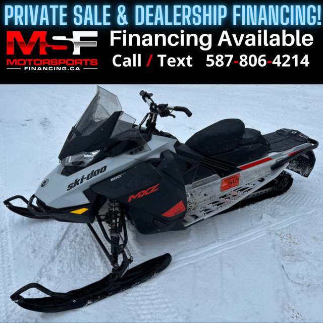 2021 SKIDOO MXZ 600EFI (FINANCING AVAILABLE) in Snowmobiles in Strathcona County