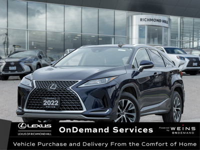 2022 Lexus RX 350 PREMIUM PKG | 18” WHEELS | BLND SPOT | ROOF