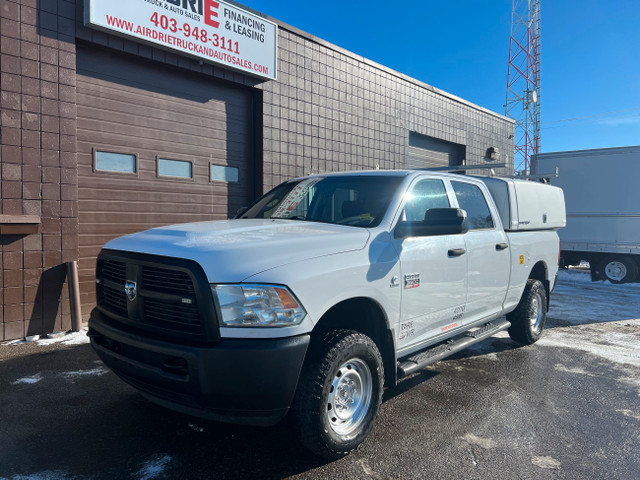 2012 Dodge Ram 3500 ST SRW Crew Cab Diesel Canopy Service Truck in Cars & Trucks in Calgary - Image 2