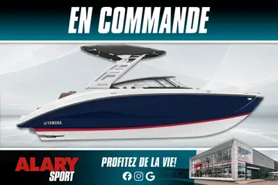 Ce bateau sport YAMAHA 252SE 2025 est disponible DÈS MAINTENANT! Contactez-nous au 450-420-2707. PDS...