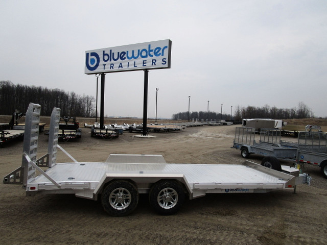 2022 EBY Aluminum Low-Profile Bumper-Pull 10K GVW - 82 x 18'! in Cargo & Utility Trailers in London - Image 3