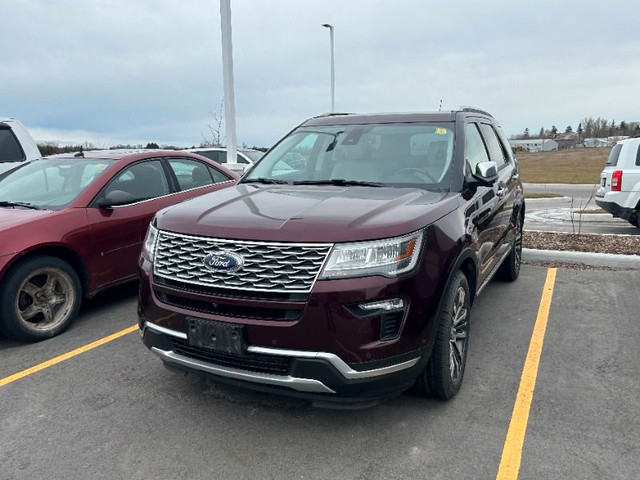  2018 Ford Explorer Platinum *600A, 3.5L Eco, Moonroof, 2nd Row  in Cars & Trucks in Kawartha Lakes - Image 2