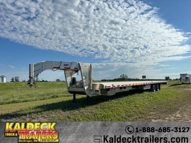 2024 EBY 102" x 40' Aluminum Gooseneck Trailer 25K in Cargo & Utility Trailers in Regina