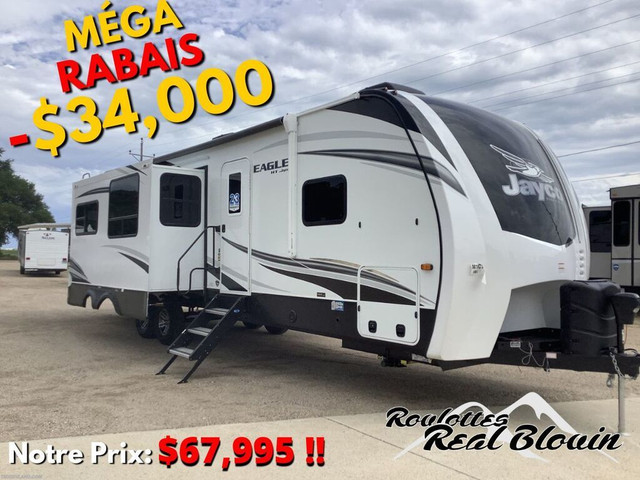  2022 Eagle HT 312BHOK Cuisine Extérieure, deux chambres, rangem in RVs & Motorhomes in Gaspé