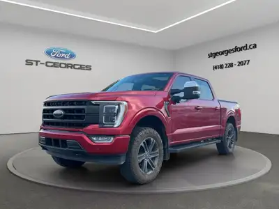 SUPERBE 2022 FORD F 150 LARIAT SPORT 502 A CREW 5 1/2 4X4 V6 2.7L ECOBOOST FULL EQUIPÉ MAGS 20 INTER...