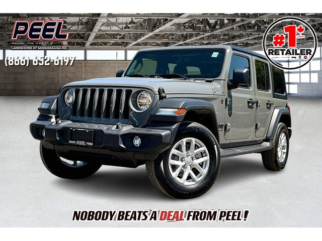 2023 Jeep Wrangler SportS 4Dr | Cold Weather | NAV Alpine | Tow  in Cars & Trucks in Mississauga / Peel Region