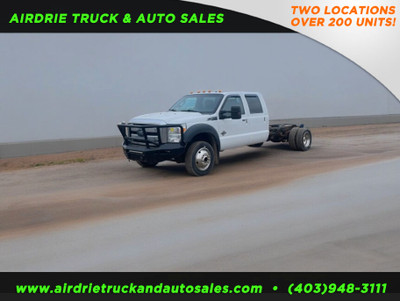 2014 Ford F-550 DRW Lariat Cab & Chassis