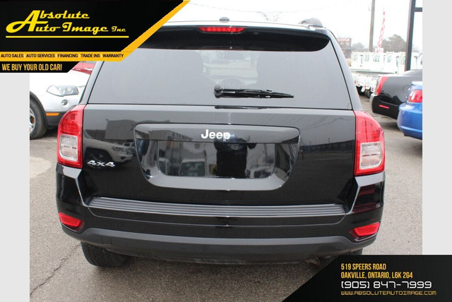 2013 JEEP Compass North Certified 4WD Sunroof Remote Starter RED in Cars & Trucks in Oakville / Halton Region - Image 4