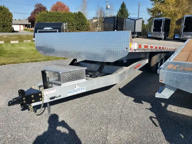 2025 Nordtek 7 Ton 22' Tilt Deck Tilt Trailer in Cargo & Utility Trailers in Ottawa - Image 3