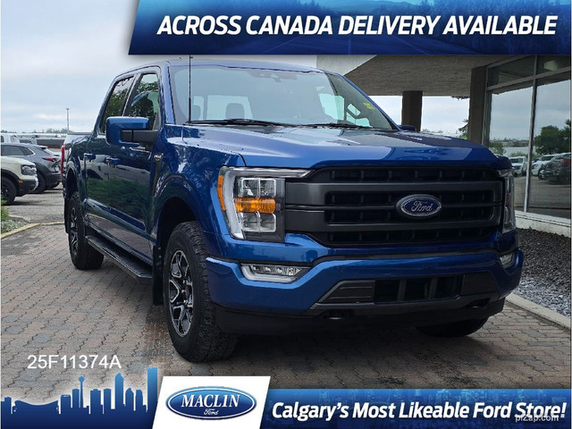 2022 Ford F-150 LARIAT SPORT 3.5L ECOBOOST | PWR TAILGATE in Cars & Trucks in Calgary