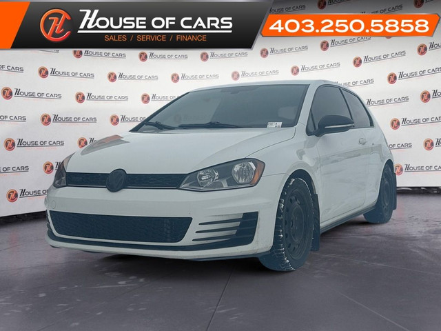  2017 Volkswagen Golf GTI 3dr HB Man WITH/ HEATED SEATS & BLUETO in Cars & Trucks in Calgary