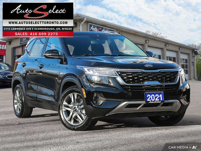 2021 Kia Seltos EX Premium AWD - Apple Carplay - Leather - Cl... in Cars & Trucks in City of Toronto