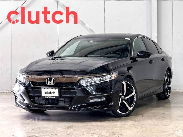 2018 Honda Accord Sport w/ Apple CarPlay, Heated Front Seats, Re in Cars & Trucks in Bedford