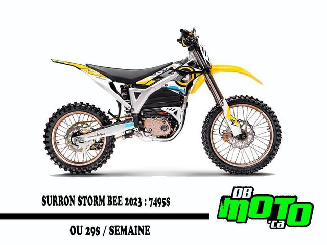 2023 Surron STORM BEE E ** aucun frais cache ** in Dirt Bikes & Motocross in Lanaudière