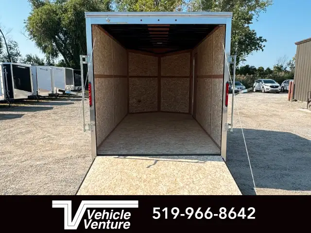 2025 WEBERLANE 7X14 CONTRACTOR  12" EX HT RAMP WHITE $38/WK OAC in Cargo & Utility Trailers in Oakville / Halton Region - Image 8