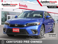 2022 Honda Civic Sedan Touring | CERTIFIED | REMOTE START