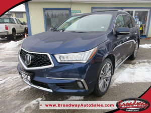 2018 Acura MDX LOADED ALL-WHEEL DRIVE 7 PASSENGER 3.5L - SOHC.. BENCH &amp; 3RD ROW.. NAVIGATION.. LEATHER.. HEATED/AC SEATS.. BACK-UP CAMERA..