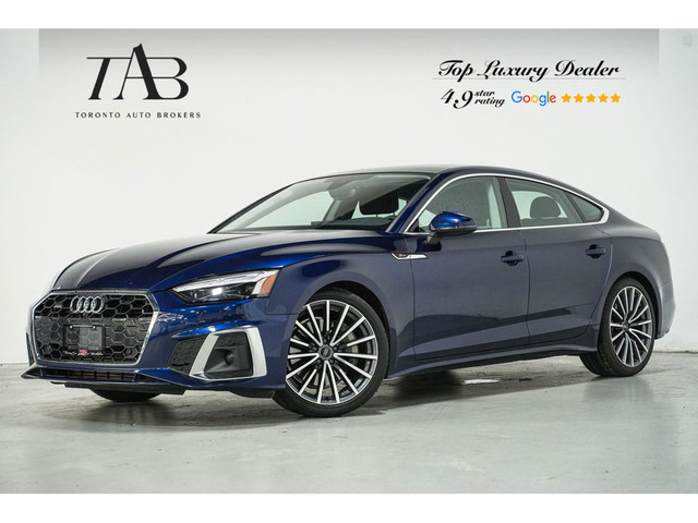  2021 Audi A5 Sportback TECHNIK | S-LINE | 19 IN WHEELS | BANG O in Cars & Trucks in Mississauga / Peel Region