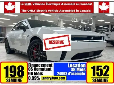 Charger Daytona SCAT PACK Électrique TI (AWD) Puissance de 500KW/670 HP Autonomie de près de 400KM E...
