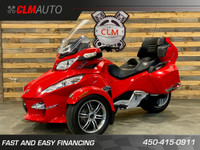 2012 BRP CAN-AM SPYDER RT-S SE-5 (SEMI-AUTOMATIC) / VIPER RED RA