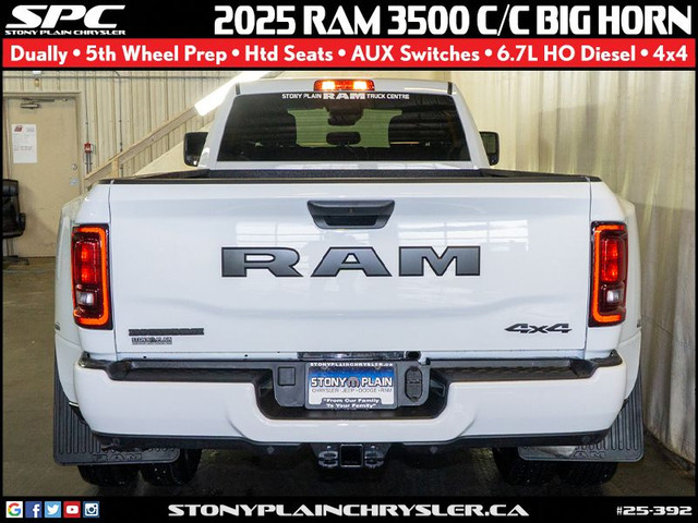 2025 RAM 3500 Big Horn 4x4 Crew Cab 8' Box for sale in Cars & Trucks in St. Albert - Image 3