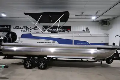 2025 Princecraft Sportfisher 23-2S RL Sport SPECIAL FEATURES: - Mercury 150 XL with spitfire propell...