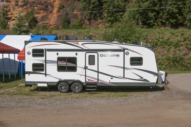 Used 2014 Jayco Octane T26Y Toy Hauler in Cargo & Utility Trailers in Nelson