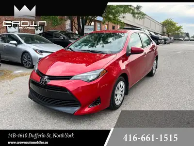 2018 TOYOTA COROLLA LE, HEATED SEATS, POWER WINDOWS, AIR CONDITION, REAR VIEW CAMERA, BLUETOOTH AUDI...