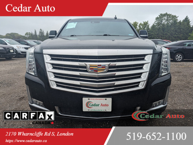 2017 Cadillac Escalade ESV SOLD | 4WD 4dr Platinum in Cars & Trucks in London - Image 2