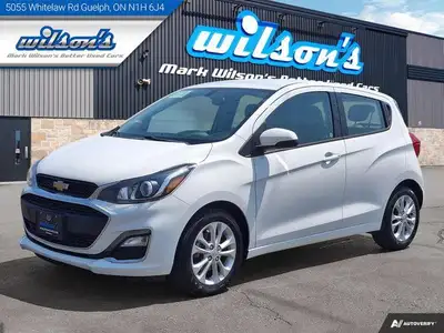 Look at this certified 2021 Chevrolet Spark 1LT | Apple CarPlay & Android Auto | Cruise Control | Re...