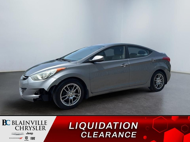 2013 Hyundai Elantra GLS MANUEL in Cars & Trucks in Laval / North Shore