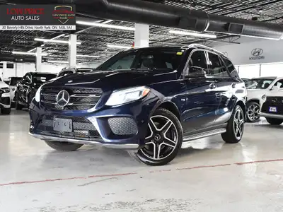 2018 Mercedes-Benz GLE 43 AMG 4MATIC | Bi-Turbo V6 | AMG Styling | Performance SUV VIN: 4JGDA6EB4JB0...
