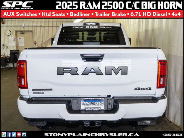 2025 RAM 2500 Big Horn 4x4 Crew Cab 6'4 in Cars & Trucks in St. Albert - Image 3