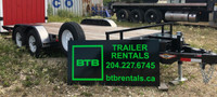 WINNIPEG TRAILER RENTALS, CARGO, DUMP, CAR HAULERS RENT