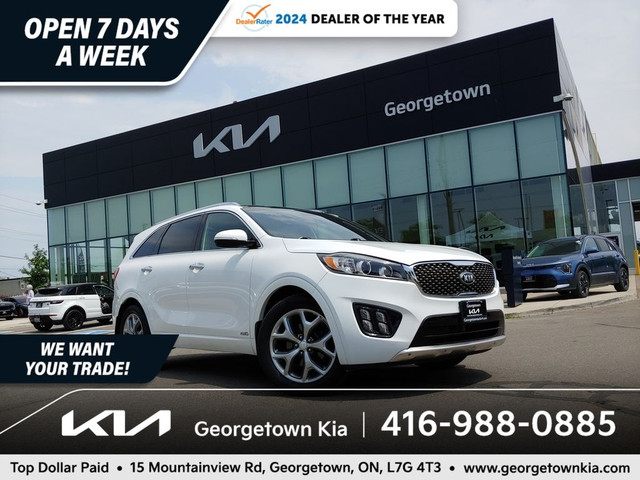 2018 Kia Sorento SX Turbo 2.0L AWD | SUNROOF | NAV | HTD SEATS in Cars & Trucks in Oakville / Halton Region