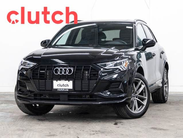 2022 Audi Q3 45 Komfort AWD w/ Apple CarPlay & Android Auto, Hea in Cars & Trucks in City of Toronto
