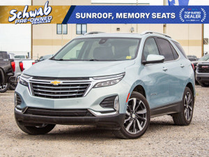 2022 Chevrolet Equinox Premier Plus w/Sunroof, Power Pass Seat & Adaptive Cruise