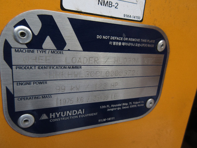 2024 Hyundai HL930AXT in Farming Equipment in Lethbridge - Image 4