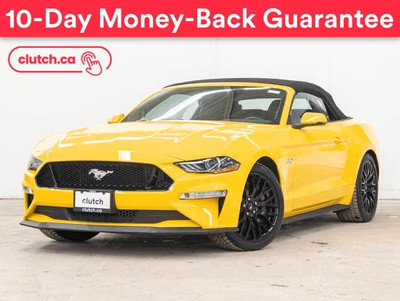 2018 Ford Mustang GT Premium w/ SYNC 3, Dual Zone A/C, Rearview 