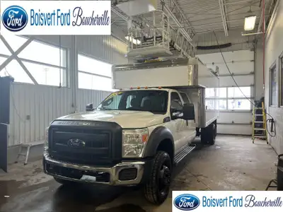 FORD F-550 NACELLE 2012 COFFRE DE RANGEMENT ET ÉTABLIS INTÉRIEUR DISPONIBLE CHEZ BOISVERT FORD A BOU...
