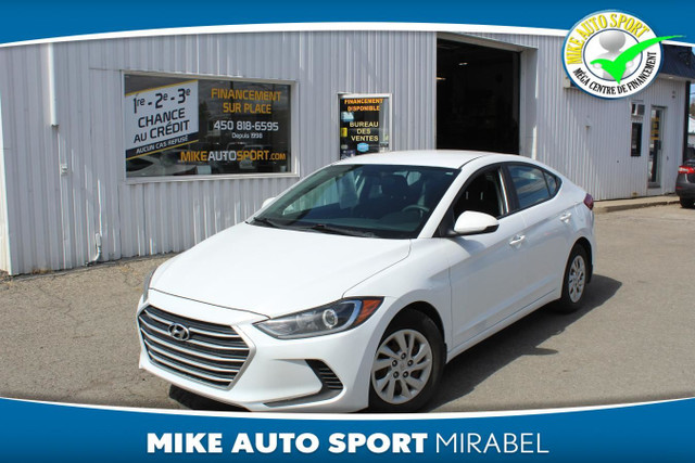 2017 Hyundai Elantra boîte manuelle, L !! Bancs chauffants! in Cars & Trucks in Laval / North Shore