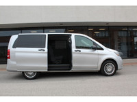 2018 MERCEDES METRIS 7 PASSENGERS LEATHER SEATS VAN WITH SIDE AND REAR PRIVACY GLASSES AND DUAL POWE... (image 1)