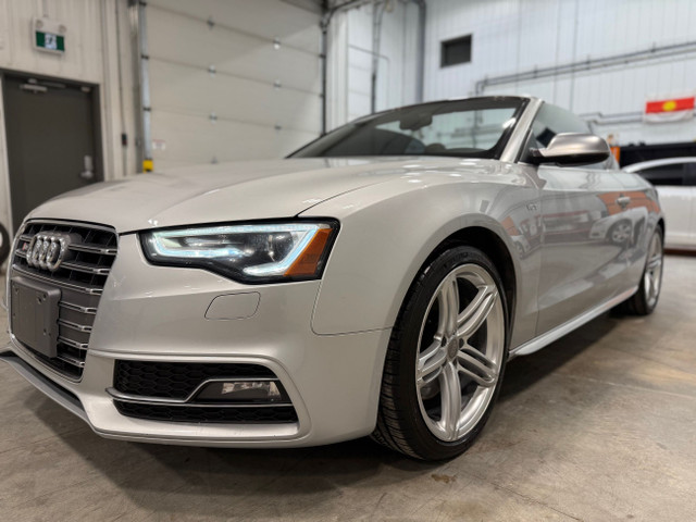 2013 AUDI S5 PREMIUM S-LINE *CONVERTIBLE *FULLY LOADED *SAFETIED in Cars & Trucks in Winnipeg - Image 2