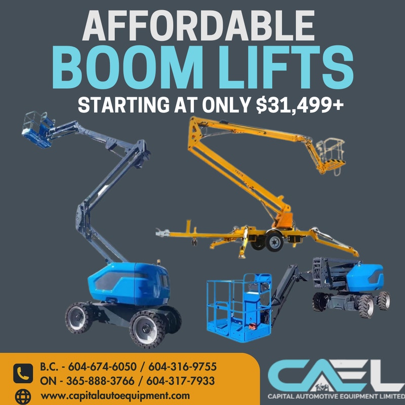 2024 CAEL CAEL Boom lifts Heavy Equipment Regina Kijiji