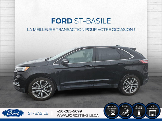 2022 Ford Edge Titanium CUIR TOIT PANO NAVIGATION in Cars & Trucks in Longueuil / South Shore - Image 2