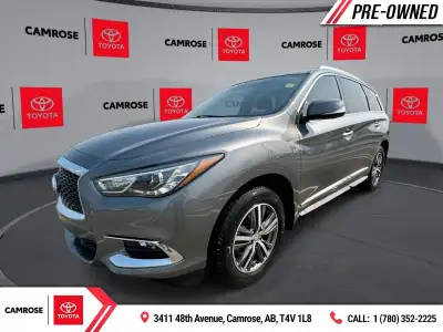 Leather Seats, Heated Steering Wheel, Heated Seats, Bluetooth, Cruise Control! This Infiniti QX60 is...