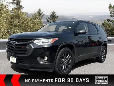 Command the road with this 2020 Chevrolet Traverse RS, a head-turning SUV boasting a powerful 3.6L V...