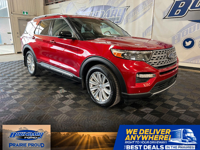 2020 Ford Explorer LIMITED AWD | PANO ROOF | HTD/CLD STS |REMOTE in Cars & Trucks in Lloydminster