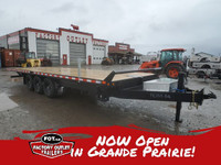 2024 Canada Trailers 26ft Deck Over Hydraulic Tilt